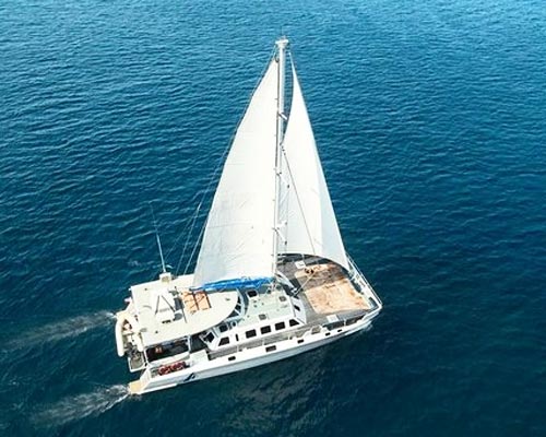 CRUCERO DEL ATARDECER DEL CATAMARAN DE LUJO ARISTOCAT