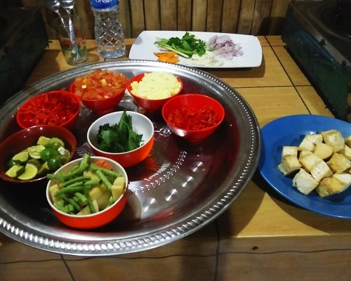 La Clase De Cocinar Comida Balinesa