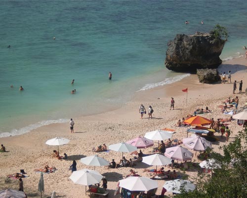 Las Playas de Padang-Padang y Blue Point
